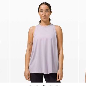 Lululemon All Tied Up Tank- Lavender Dew
